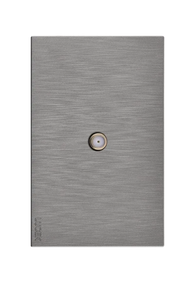 Placa Flat Coaxial Plata