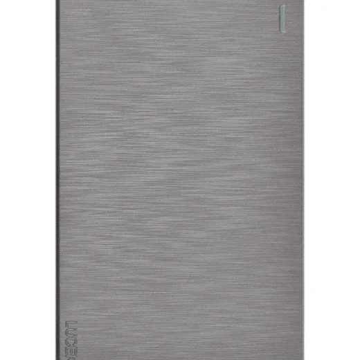 Placa Flat con 1 Apagador Sencillo Plata