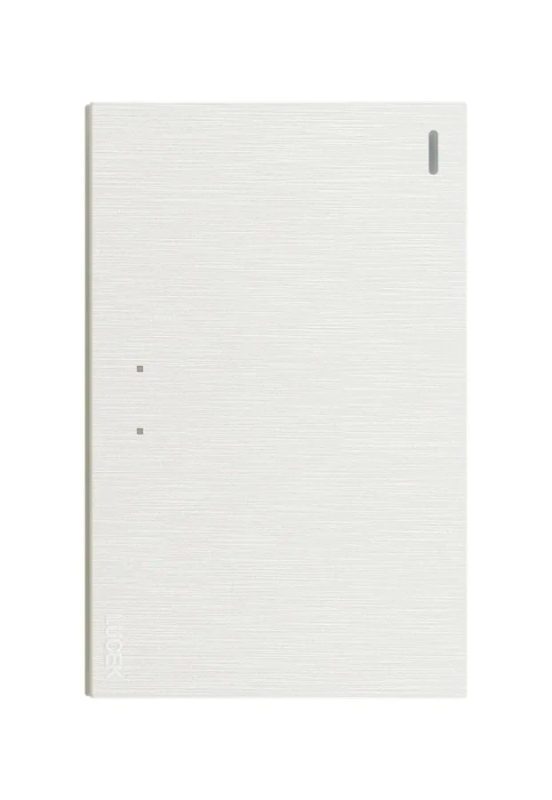Placa Flat con Un Apagador 3 Vias Blanca